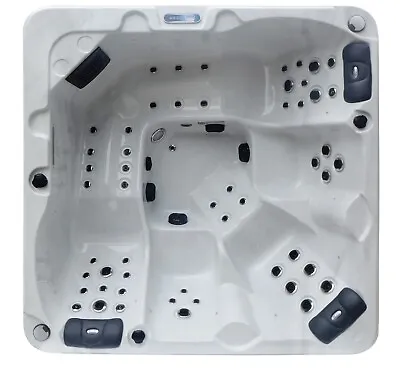 Hot Tub 5 Seater Spa Happy+ Luxury Canadian Gecko 32amp Lights Music Stock New • £4049.10