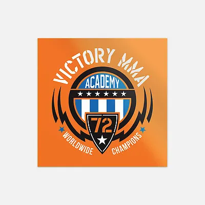 Mixed Martial Arts Fight Academy Victory Vinyl Sticker Decal • $2.75