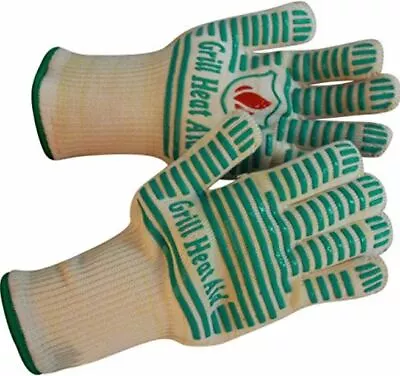  Magic Oven Bbq Glove Mitt High Heat Flame Resistant Non Slip Safe Grip Amazing • £14.85