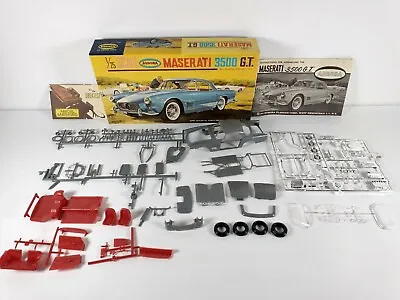 Maserati 3500 G.T. Aurora 1:25 Model Kit # 564-198 Parts Lot ~ 1964 • $99.99