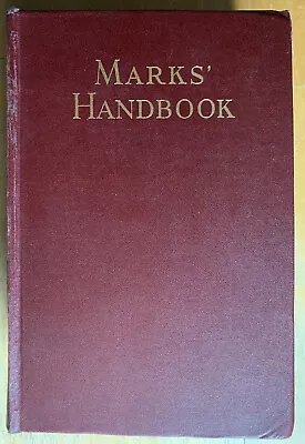 Mark's Mechanical Engineers Handbook - 1st Printing 5th Ed. 1951 • $20