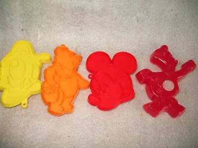 Vtg Winnie The Pooh Mickey Mouse Donald Walt Disney Productions Cookie Cutters • $16