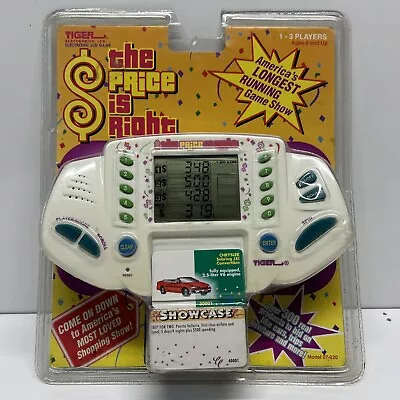 Tiger The Price Is Right Vintage Electronic Handheld Video Game 1998  In Package • $14.99