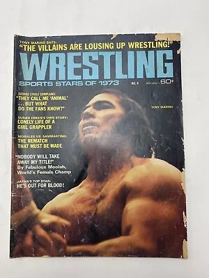 Vintage Wrestling Sports Stars Of 1973 Tony Marino COMB SHIP $1 PER MULT • $7.98