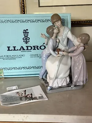 Lladro LARGE Figurine Mother’s Day 5596 With Box Broken Finger • $169.99