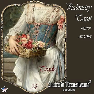 Tarot Card Cards Deck Minor Arcana Rare Vintage Palmistry Hand Reading Oracle  • $202.50