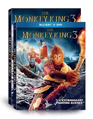 The Monkey King 3 (DVD Or Blu-ray+DVD Combo)(WGU01975D)(WGU01977B) Well Go USA • $17.50