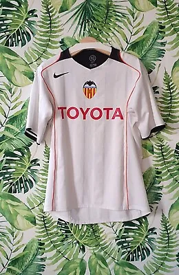 Valencia CF 2004/2005 Nike Player Issue Football Jersey Football Shirt Jersey • £153.44