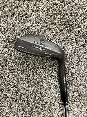 Walter Hagen By Tad Moore BLACK Gunmetal 56* Sand Wedge 56-14 Steel RH • $19.95