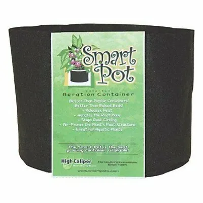 Smart Pot 5 Gallon 5 Pack Fabric Plant Container - Grow Pot Gal 12″ X 9.5″ • $24.95