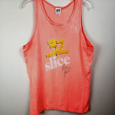 Vintage 1990's #32 Magic Johnson T-Shirt Sz L Slice Soda Sleeveless Tank  • $89.99