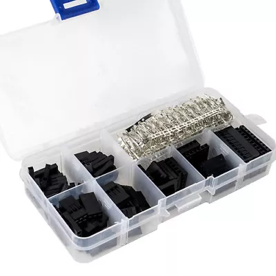 $6.63 • Buy 310x Dupont Crimp Pin Connector Wire Jumper Pin Header M/F Crimp Pins Kit Useful
