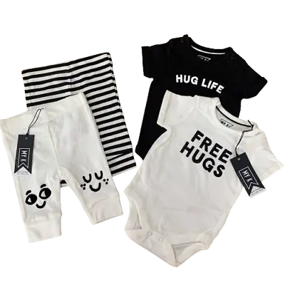 £5.50 • Buy 2 Pack Myleene Klass Baby Bodysuits Vests Leggings Set MY K Outfit Boys Girls