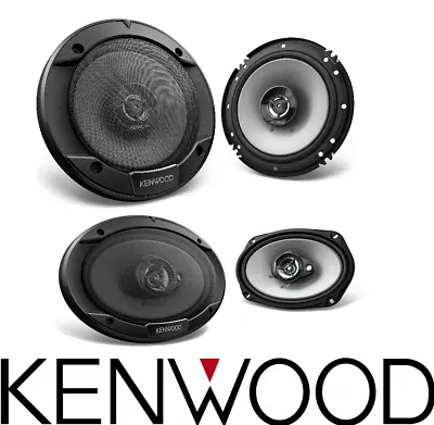 Kenwood 6.5  300W 2-Way With 6.9  400W 3-Way Coaxial Car Speakers Packages  • $93.99