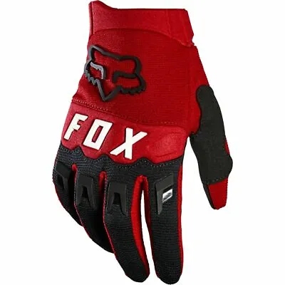 Fox Racing Youth Dirtpaw Mx Gloves - Flame Red - Motocross/offroad • $20.95