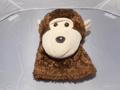 Aurora Adorable Loads Of Fun Plush Brown & Tan Large Monkey Hand Puppet Toy • $6