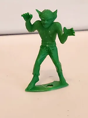 Vintage 1960s MPC Plastics Frito Lay Monsters Figure - THE WOLF MAN (Green) • $9.99