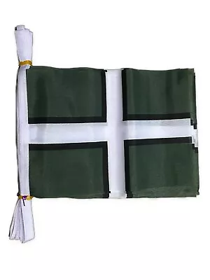 Devon National Flags Small 3 Metre (10 Flags) Bunting • £9.99