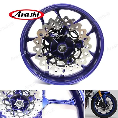 Fit Yamaha YZF R1 R1M 2015 - 2021 2016 2017 2018 Front Wheel Rim & Brake Discs • $520.80