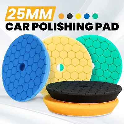 5/6/7 Inch Hex Logic Foam Polishing Sponge Pads Buffing Pad For DA RO Polisher • $7.03