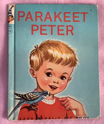 Book Vintage Parakeet Peter Elf Brand • $14