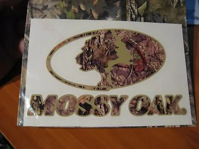 Mossy Oak Break-Up Country Logo Decal 5 1/2 X 3 1/2 Surface Mount Sticker • $5.72