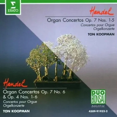 Various : Handel - Organ Concertos / TON KOOPMAN CD FREE Shipping Save £s • £2.69