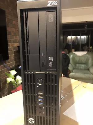 HP Z230 Workstation SFF I7 4790 3.6GHz 16GB 2TB DVDRW Win 7 PRO • $250