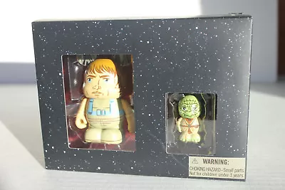 2014 Disney Vinylmation Star Wars Weekends ESB Luke Skywalker And Yoda • $29.97