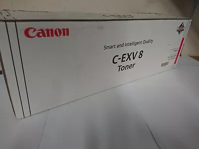 Genuine Original Canon C-EXV8 Magenta Toner Cartridge (7627A002) C3200 CLC 3220N • £9.95