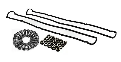 Black Rocker Cover Bolts With Washers And Rocker Gasket Skyline RB20 RB25 RB26 • $164.57
