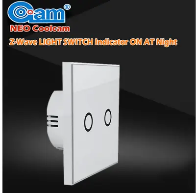 Z Wave Wireless Smart Remote Control Wall Light Switch 2 Gang • $41.35