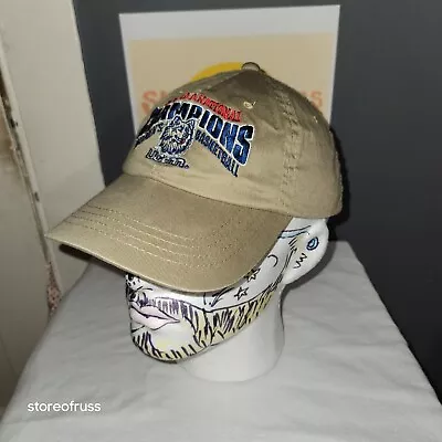 UCONN Womens Basketball 2003 National Champions Back To Back Cap Hat USED 🔆 • $30