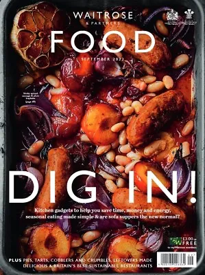 £1.24 • Buy WAITROSE Food Magazine September 2022 NEW