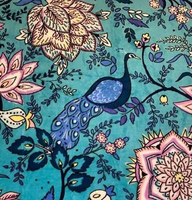 RETIRED Vera Bradley Lanyard Peacock Garden Print • $12