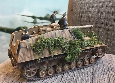 1/35 Built/Painted German Hummel Sd.Kfz.165 (bumble Bee) Ardennes Camouflage WW2 • $145