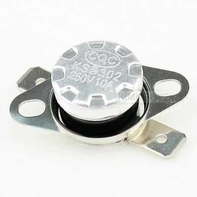 £1.19 • Buy 40-160°C Thermostat Temperature Thermal Switch Normally Open/Closed NO/NC KSD30