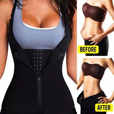£11.79 • Buy Waist Trainer Trimmer Belt Wrap Stomach Fat Burner Shaper Gym Vest Weight Loss K