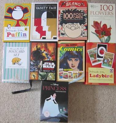 £4.95 • Buy Postcard  Empty Storage Boxes X  9  Beano  Disney Princess  Star Wars  Ladybird