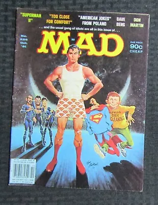 1981 MAD Magazine #226 VG 4.0 Superman II Don Martin / Fisherman Collection • $10.25