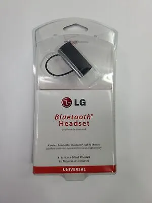 Verizon Wireless LG Bluetooth Headset Cordless Mobile Phone Universal LBT210Z • $19.99