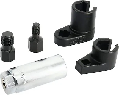 Oxygen Sensor Socket Set O2 Thread Chaser Install Offset Vacuum Wrench Tool 5PCS • $22.99