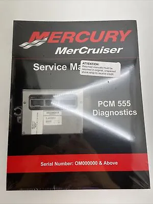 Mercury Mercruiser Service Manual #33 PCM 555 Diagnostics 90-863757002 • $20