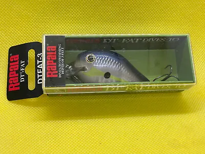 Rapala Dtfat-3 Hsd Helsinki Shad Crankbait Discontinued Nib! • $15