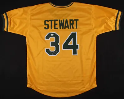 Dave Stewart Signed Oakland Athletics Jersey (JSA COA) 3xWorld Series Champion  • $127.96