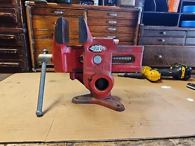 Vintage Will-Burt Versa-Vise  GUNSMITH Pivoting Bench Vise 3-1/2  Jaws USA • $150