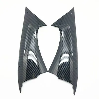 $35.90 • Buy Carbon Fibre Side Air Duct Cover Fairing Insert Part For Yamaha YZF R6 2008-2016