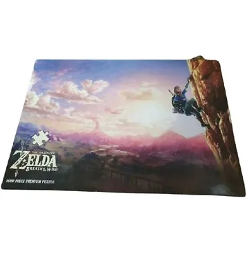 $52.99 • Buy The Legend Of Zelda Breath Of The Wild Scaling Hyrule 1000 Piece Premium Puzzle