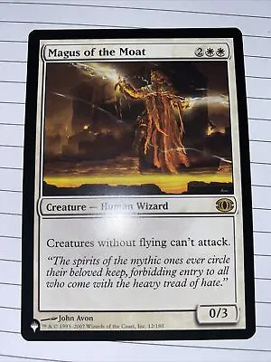 MTG Magic Magus Of The Moat Mystery Booster Future Sight Regular Rare Mint/NM • $5.14