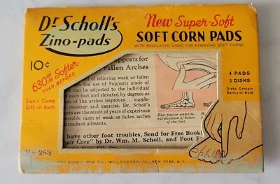 Vintage  BOX  Dr. Scholl's  Zino-pada   #253 With Insert  • $12.99